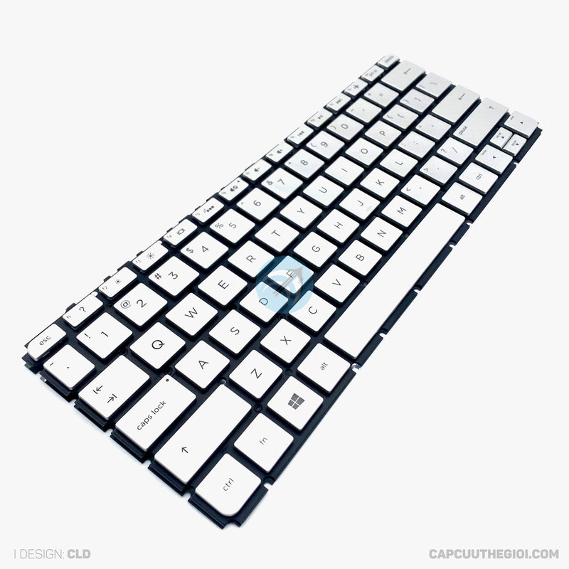 Bàn phím HP 13-D  màu bạc có đèn bh06t