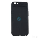 ỐP LƯNG DA ĐIỆN THOẠI OPPO A59 AUTO DẺO ĐEN