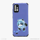 Ốp lưng SAMSUNG A51 IMD hình chống sốc vải sọc