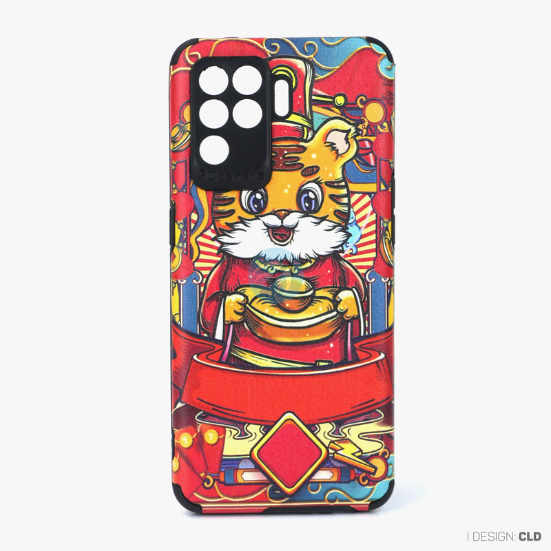 Ốp lưng OPPO A94 4G dẻo hình mèo thần tài