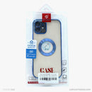 ỐP LƯNG IPHONE 12 6.1 HỞ TÁO TRONG VIỀN MÀU XANH KST