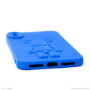 ỐP lưng IPHONE XS MAX hình nổi gấu đứng màu xanh