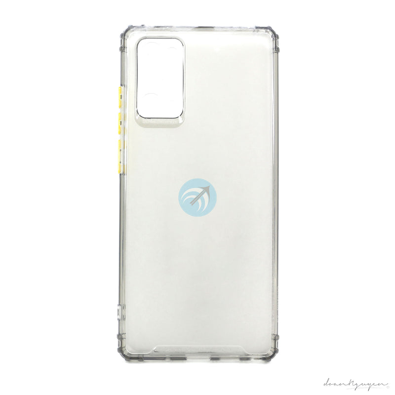 ỐP LƯNG SAMSUNG NOTE 20 ( CHỐNG SỐC - NÚT 2 MÀU)