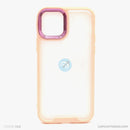 Ốp lưng IPHONE 12 6.1 lưng trong viền màu xi camera