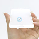 Cường lực IPHONE 7G/8G màu trắng chống vân tay (Cô bé)