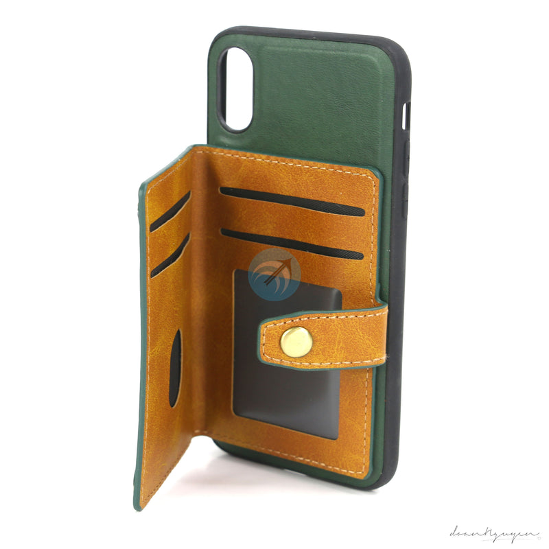 Ốp lưng da IPHONE X/XS (COBLUE)