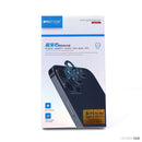 Dán bảo vệ CAMERA màu bạc gắn đá IPHONE 12 PRO MAX KUZOOM DIAMOND 3 mắt