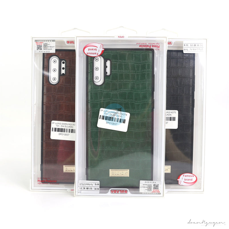 ỐP LƯNG SAMSUNG NOTE 10+ ( DA SULADA)