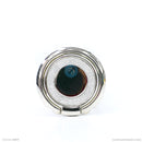 Nhẫn dán lưng điện thoại kim tuyến bạc