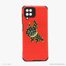 Ốp lưng SAMSUNG A12 IMD hình chống sốc vải sọc