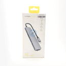 Cổng chuyển HYPERDRIVE BAR 6 in 1 usb-c hub gray (HD 22E-GRAY) bh12t