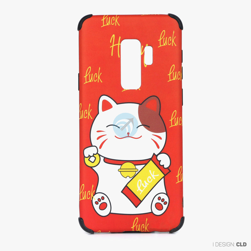 Ốp lưng SAMSUNG S9+ hình mèo thần tài nhựa cứng