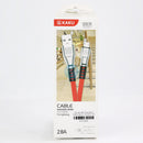 Cáp Sạc Điện Thoại Micro KAKU Dây Dù 1M2 KSC-100