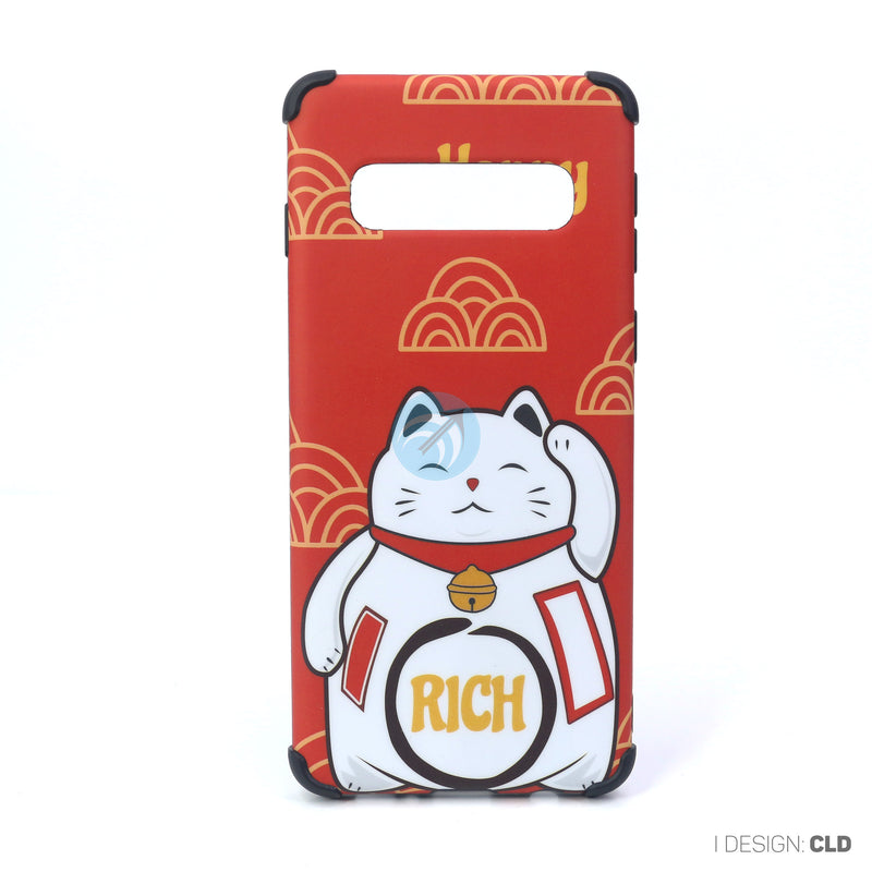 ỐP LƯNG SAMSUNG S10 (MÈO PHỐI TẾT)