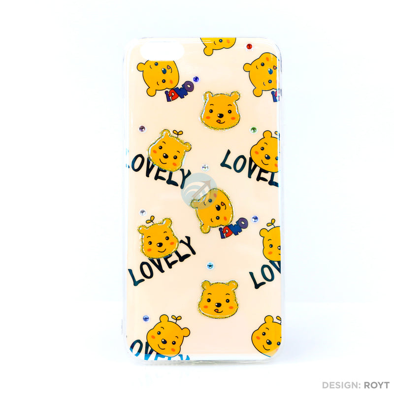 Ốp lưng IPHONE 6+/6S+ hình viền dẻo gắn đá