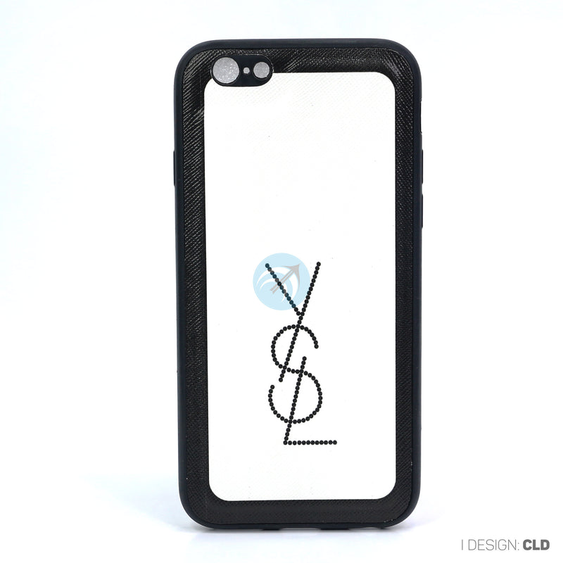 ỐP LƯNG IPHONE 6G/ 6S ( DA VIỀN TRẮNG THƯƠNG HIỆU)