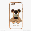 Ốp lưng IPHONE 6G/6S si viền màu hình gấu nổi