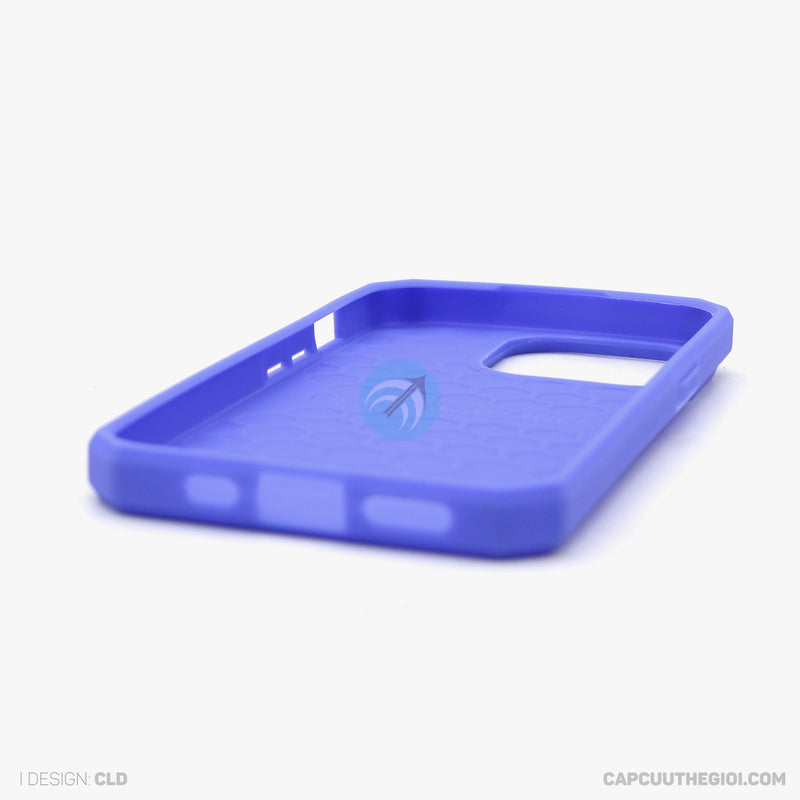 Ốp lưng IPHONE 13 PRO UAG silicon chống bẩn màu xanh dương