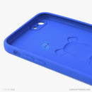 ỐP lưng IPHONE 6+/6S+ hình nổi gấu đứng màu xanh