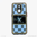 ỐP LƯNG OPPO F11 NHỰA CỨNG VIỀN ĐEN LƯNG IN LOGO LV