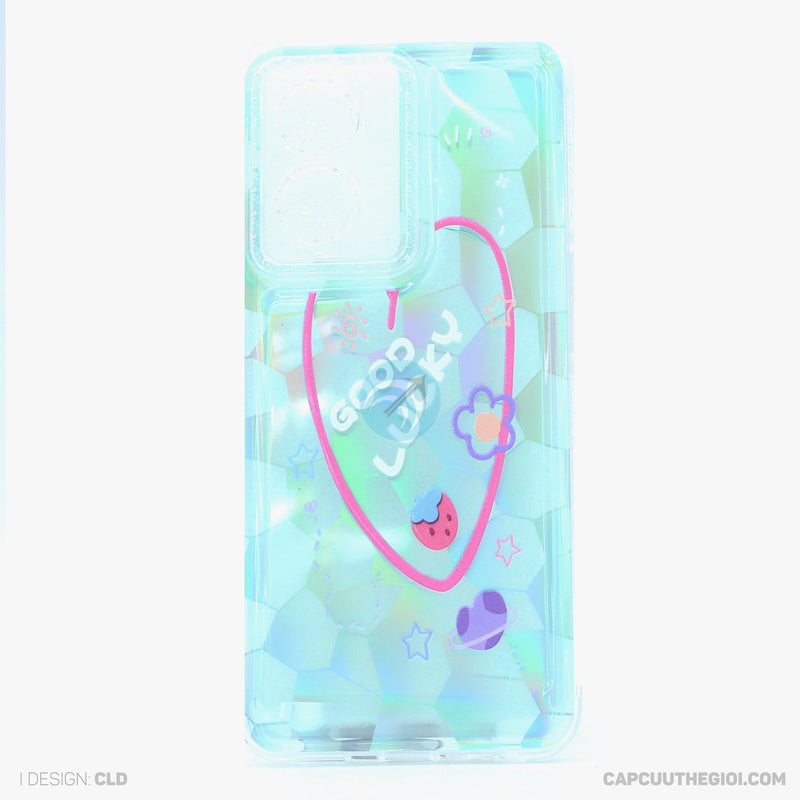 ỐP LƯNG OPPO A57 4G IN HÌNH CUTE PHẢN QUANG