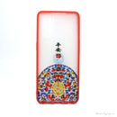 ỐP LƯNG ĐIỆN THOẠI SAMSUNG A91 NHÁM HÌNH VIỀN MÀU