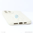 ỐP lưng IPHONE 12 PRO MAX hình nổi gấu đứng màu kem