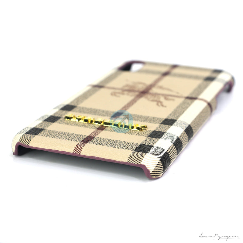 ỐP LƯNG ĐT IPHONE X/XS (BURBERRY)