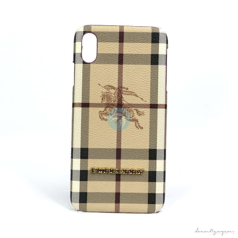 ỐP LƯNG ĐT IPHONE X/XS (BURBERRY)