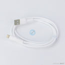 Cáp sạc usb A to linghtning 2.4A silicone 1 mét màu trắng/đen BOROFONE BX30 bh01t