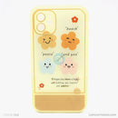 Ốp lưng IPHONE 11 6.1 silicon màu in hình kèm giá đỡ