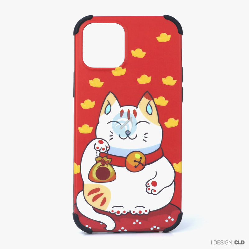 Ốp lưng IPHONE 12 PRO 6.1 hình mèo thần tài nhựa cứng