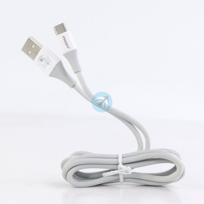 CÁP SẠC PISEN USB => TYPE C 1,2M (TC14-1200) BH12T