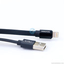 Cáp sạc lightning BOROFONE BU8 2.4A 1.2 mét màu đen bh01t