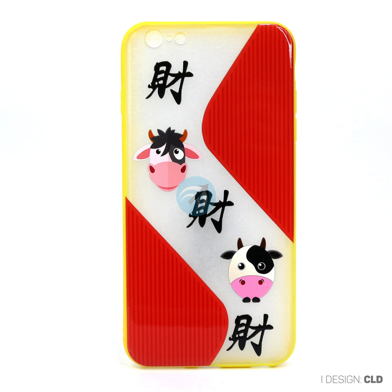 ỐP LƯNG ĐIỆN THOẠI IPHONE 6+ NHÁM HÌNH VIỀN MÀU
