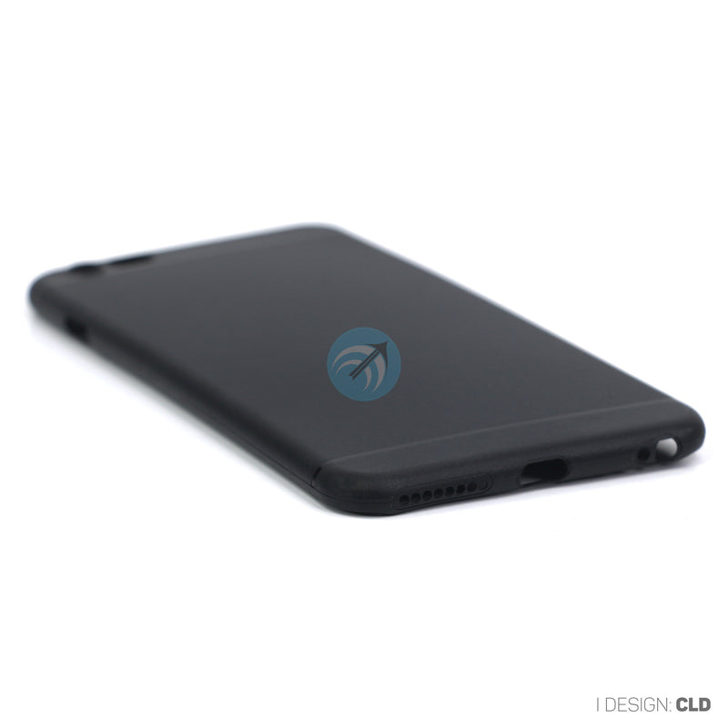 ỐP LƯNG ĐIỆN THOẠI IPHONE 6+ MỎNG GIẤY ĐEN