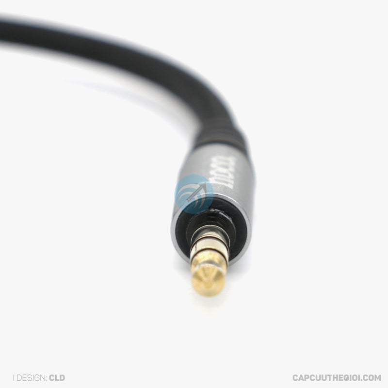 Cáp chia âm thanh audio Jack 3.5mm ra 2 đầu cái 3.5mm HOCO UPA21 bao test 7 ngày