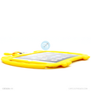 ỐP IPAD 10.2/ 10.5 2019 SILICON MỀM CHỐNG RƠI HÌNH THỎ MÀU VÀNG KAKU KSC-074 MENGCHONG