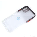 ỐP LƯNG ĐT IPHONE 11 6.1 ( LƯNG TRONG CỨNG VIỀN 2 MÀU)