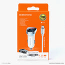 Bộ sạc Ô TÔ micro 2 cổng usb A 2.4A HOCO BZ15 bh01t