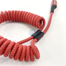 Cáp sạc điện thoại usb A to lightning 1 mét BASEUS xoắn đàn hồi (CALSR-09) bh03t điều kiện còn đủ bao bì