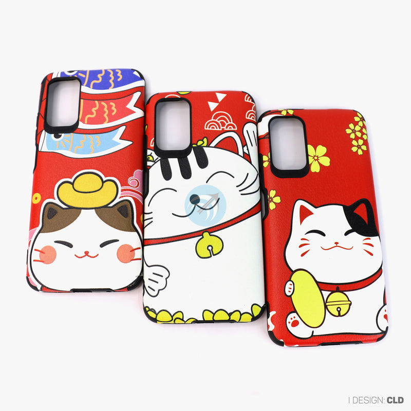 Ốp lưng XIAOMI 9T dẻo hình mèo thần tài