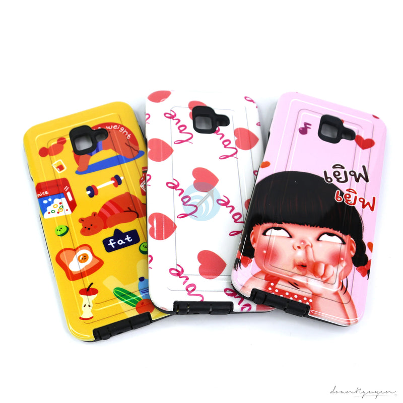 ỐP LƯNG ĐT SAMSUNG J4+ (HÌNH CUTE NHỰA)