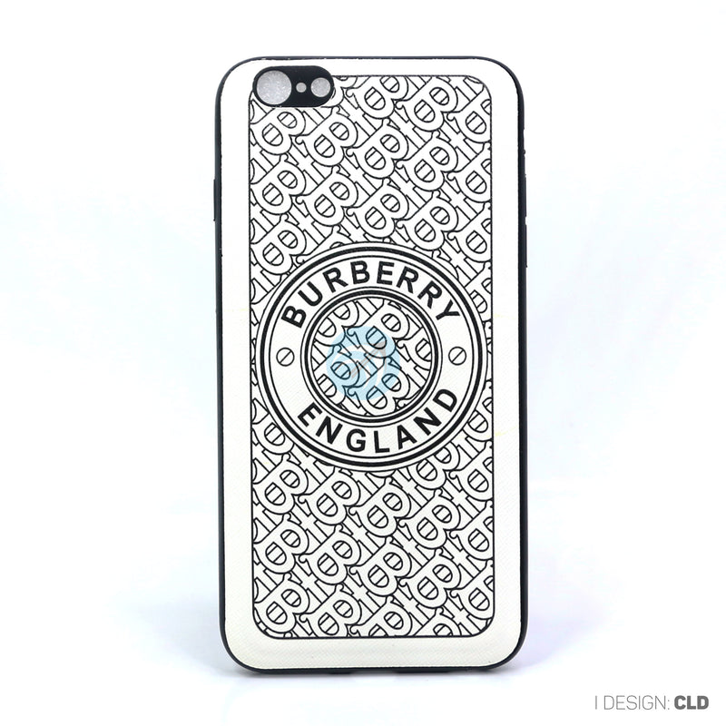 ỐP LƯNG IPHONE 6+/ 6S+ ( DA VIỀN TRẮNG THƯƠNG HIỆU)