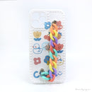 ỐP LƯNG ĐT IPHONE 12 PRO MAX (VIỀN TIM LẮC TAY)