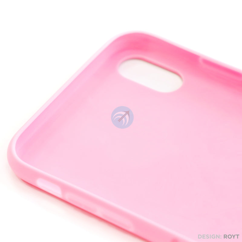 Ốp lưng IPHONE XS MAX lưng da hình mèo thần tài