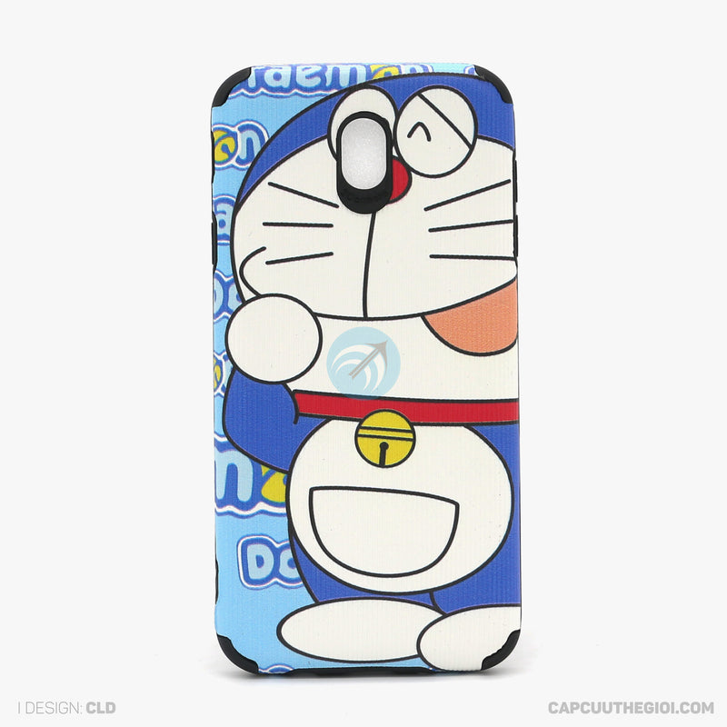 Ốp lưng SAMSUNG J730 IMD hình doraemon chống sốc