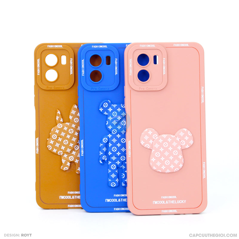 Ốp lưng VIVO Y15S dẻo màu hình gấu nổi