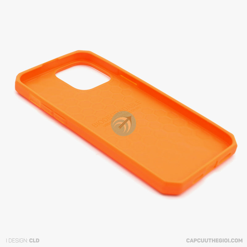 Ốp lưng IPHONE 13 PRO MAX UAG silicon chống bẩn màu cam