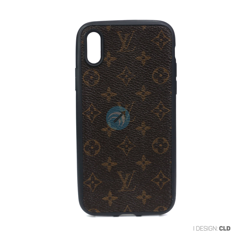 ỐP LƯNG ĐT IPHONE X/XS (DA SỌC CARO)